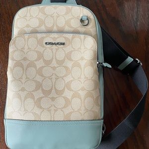 Graham Color block cross body/backpack